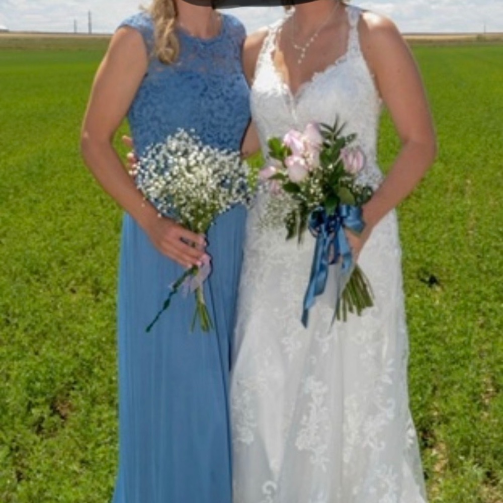 David’s Bridal Bridesmaids dress
